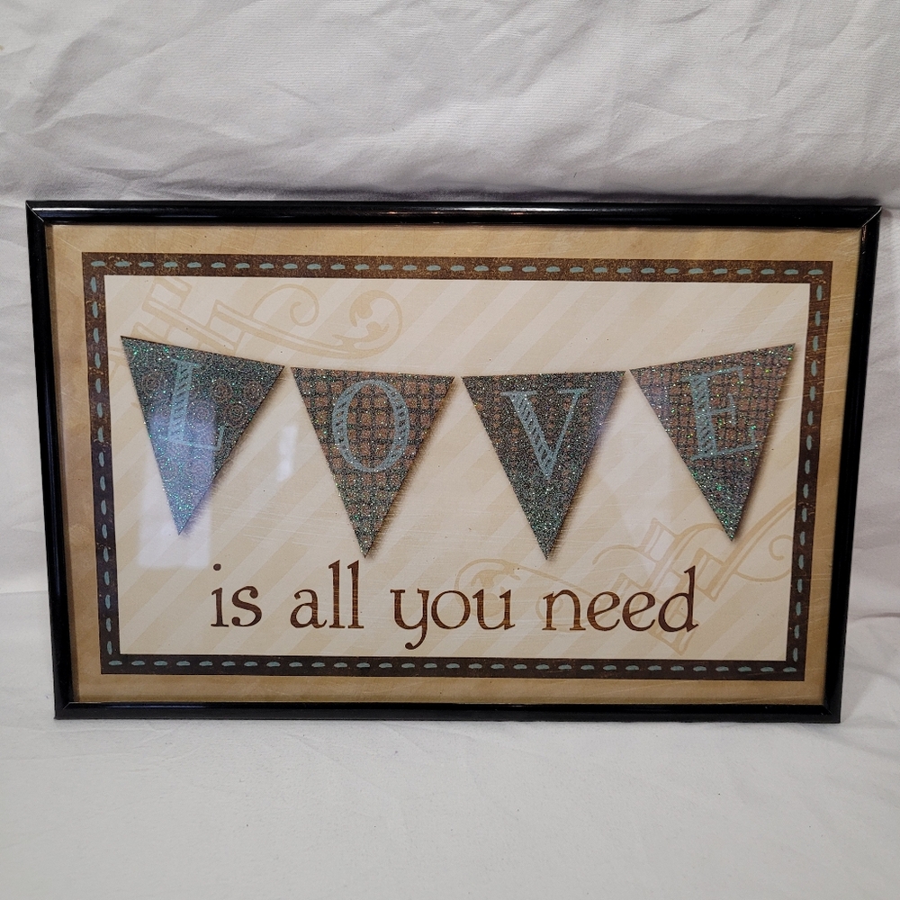 Special Moments Love Is All You Need Framed Wall Art